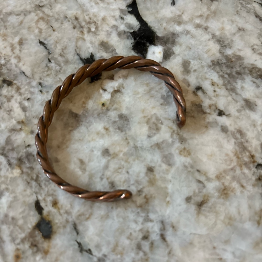 Handmade copper bracelet, small